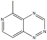 5-Methylpyrido[3,4-e]-1,2,4-triazine Struktur