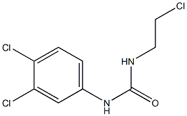 1-(2-Chloroethyl)-3-(3,4-dichlorophenyl)urea Struktur