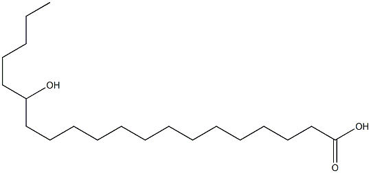 15-Hydroxyicosanoic acid Struktur