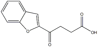 4-(Benzofuran-2-yl)-4-oxobutyric acid Struktur