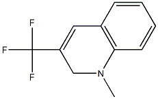 1-Methyl-3-(trifluoromethyl)-1,2-dihydroquinoline Struktur