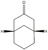 (1R,5S)-Bicyclo[3.3.1]nonan-3-one Struktur