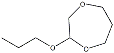 2-Propoxy-1,4-dioxepane Struktur