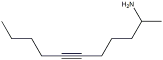 6-Undecyn-2-amine Struktur