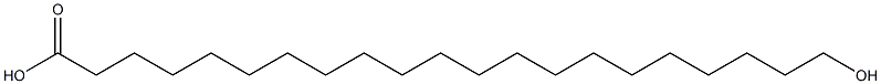 21-Hydroxyhenicosanoic acid Struktur