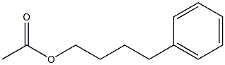 4-Phenyl-1-butanol acetate Struktur