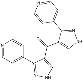 (4-Pyridyl)(1H-pyrazol-4-yl) ketone Struktur