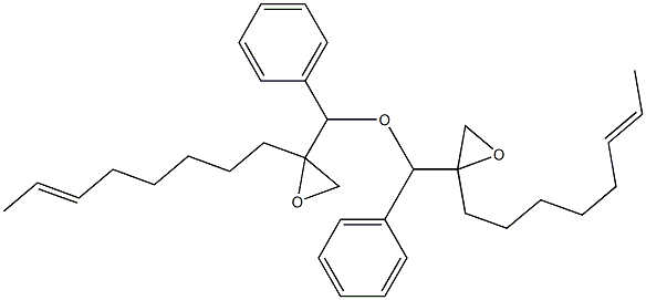 2-(6-Octenyl)phenylglycidyl ether Struktur