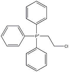 (2-Chloroethyl)triphenylphosphonium Struktur