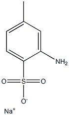 2-Amino-4-methylbenzenesulfonic acid sodium salt Struktur