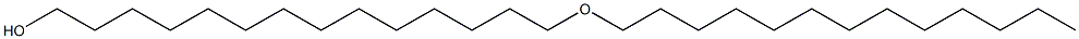14-Tridecyloxy-1-tetradecanol Struktur