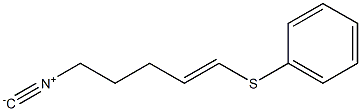 [(4E)-5-Phenylthio-4-pentenyl] isocyanide Struktur