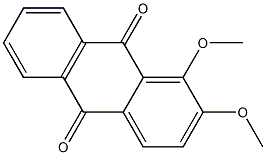 Dimethoxyanthraquinone Struktur