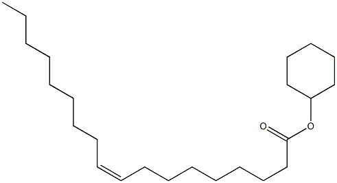 (Z)-9-Octadecenoic acid cyclohexyl ester Struktur