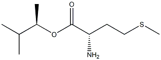 (R)-2-Amino-4-(methylthio)butanoic acid (S)-1,2-dimethylpropyl ester Struktur