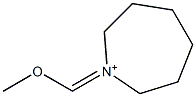 Hexahydro-1-(methoxymethylene)-1H-azepin-1-ium Struktur