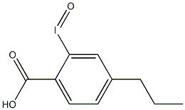 4-Propyl-2-iodosobenzoic acid Struktur