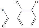 2,3-Dibromobenzoic acid chloride Struktur