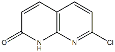 7-Chloro-1,8-naphthyridin-2(1H)-one Struktur