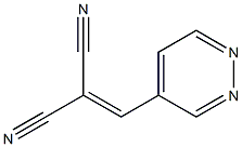 (4-Pyridazinylmethylene)malononitrile Struktur