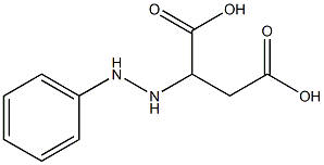 2-(2-Phenylhydrazino)succinic acid Struktur