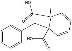 Phthalic acid 1-benzyl 2-methyl ester Struktur