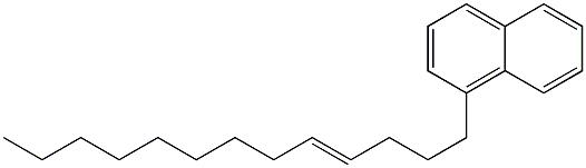 1-(4-Tridecenyl)naphthalene Struktur