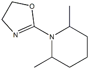 2,6-Dimethyl-1-(2-oxazolin-2-yl)piperidine Struktur