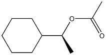 (1S)-1-Cyclohexylethanol acetate Struktur