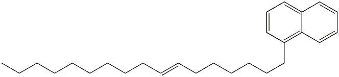 1-(7-Heptadecenyl)naphthalene Struktur