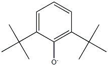 2,6-Di-tert-butylphenoxide Struktur