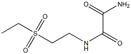 N-[2-(Ethylsulfonyl)ethyl]oxamide Struktur