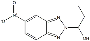 1-(5-Nitro-2H-benzotriazol-2-yl)-1-propanol Struktur