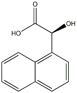 (2S)-2-Hydroxy-2-(1-naphtyl)acetic acid Struktur