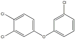 3,4-Dichlorophenyl 3-chlorophenyl ether Struktur