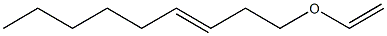 Ethenyl 3-nonenyl ether Struktur