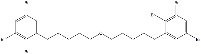 2,3,5-Tribromophenylpentyl ether Struktur