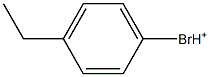 1-Bromo-4-ethylbenzenium Struktur