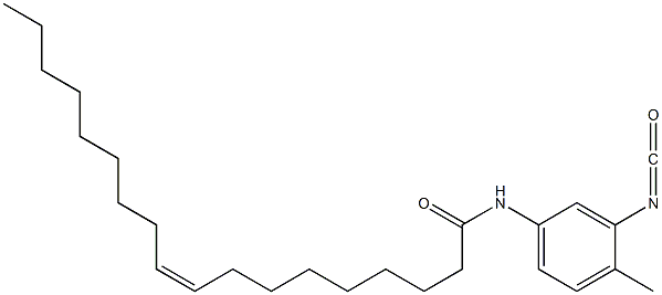 N-(3-Isocyanato-4-methylphenyl)oleic amide Struktur