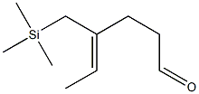 (Z)-4-[(Trimethylsilyl)methyl]-4-hexenal Struktur