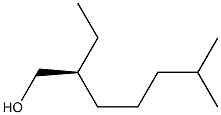 [S,(+)]-2-Ethyl-6-methyl-1-heptanol Struktur