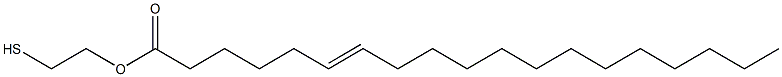 6-Nonadecenoic acid 2-mercaptoethyl ester Struktur