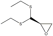 (R)-2-[Bis(ethylthio)methyl]oxirane Struktur