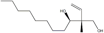 (1R,2R)-1-Octyl-2-methyl-2-vinyl-1,3-propanediol Struktur