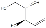 (2S,3R)-4-Pentene-1,2,3-triol Struktur