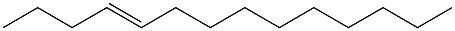 (E)-4-Tetradecene Struktur