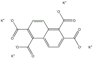 1,2,5,6-Naphthalenetetracarboxylic acid tetrapotassium salt Struktur