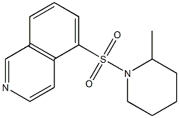 1-[(Isoquinolin-5-yl)sulfonyl]-2-methylpiperidine Struktur