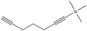 1,6-Heptadiynyltrimethylsilane Struktur