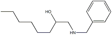 1-[(Benzylamino)methyl]-1-heptanol Struktur